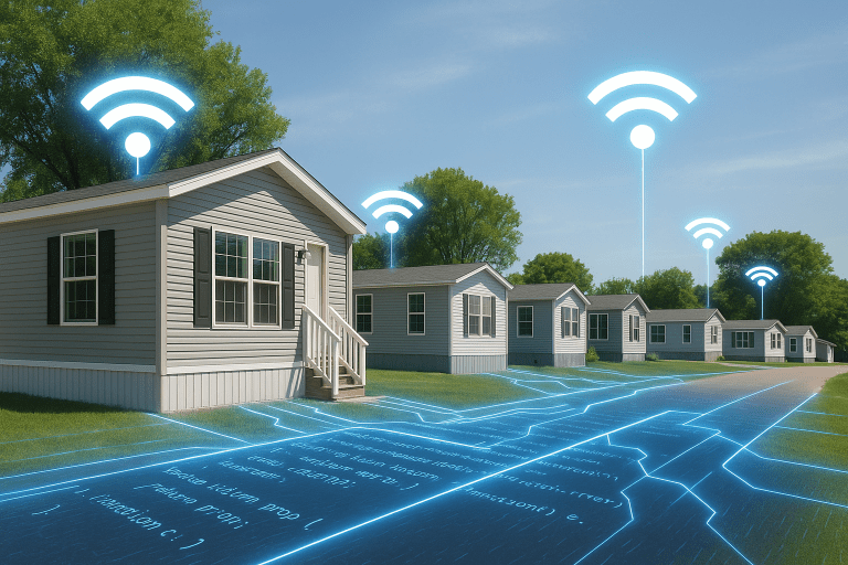 Managed IT services for manufactured housing