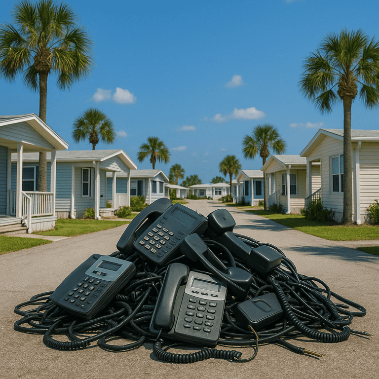 Florida manufactured housing community.